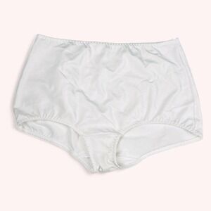 Vintage Vanity Fair‎ Granny Panties White Nylon Spandex 40-211 XXXL Slimming